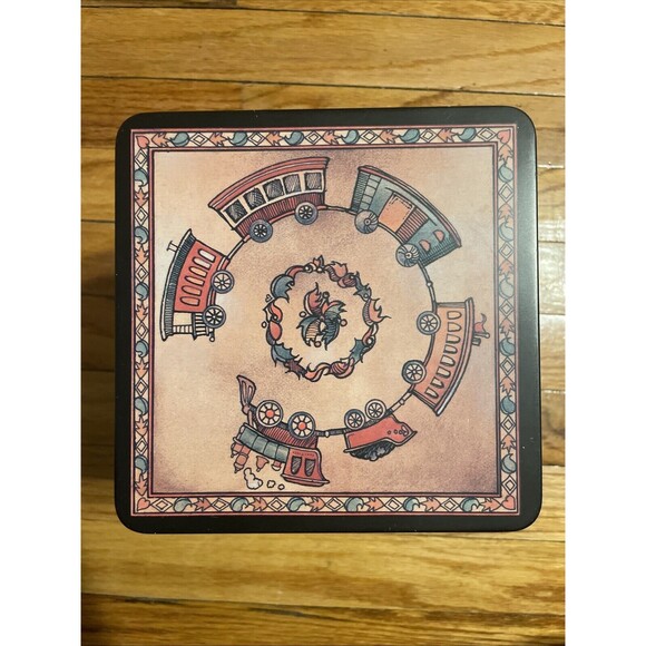 1984 Enesco Imports Corp Jack Tin Metal Canister Made In Japan Vintage - Picture 6 of 7